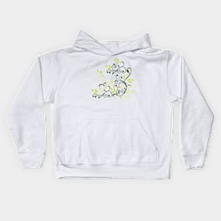 Vines Drawing Kids Hoodie